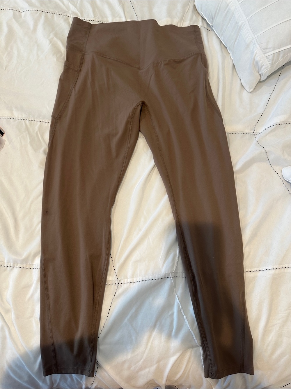Halara Tan Tummy Control Leggings Size XL